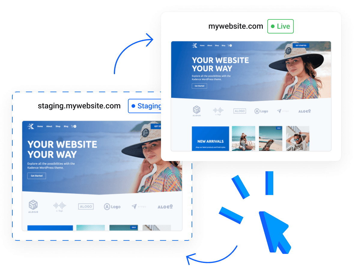 هاست پرسرعت وردپرس با منابع اختصاصی - مشاهده وبسایت و بررسی ساده